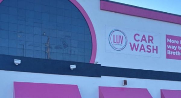 LUV car wash painting project