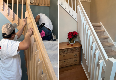 Stairs Painting Project