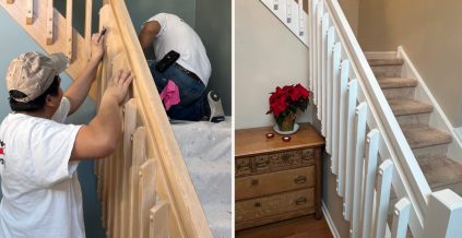 Stairs Painting Project