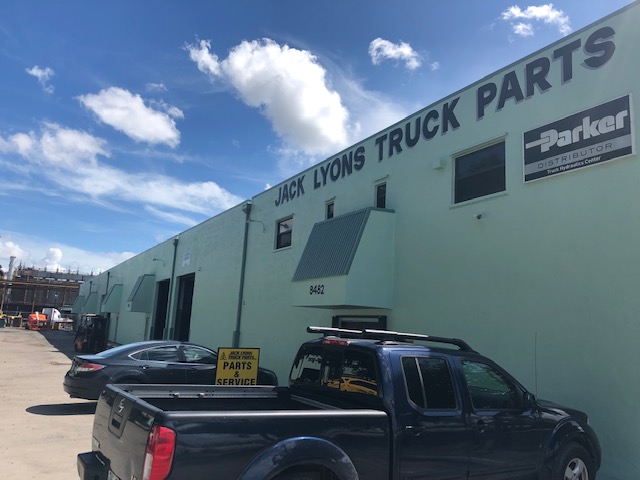 Jack Lyons Truck Parts Warehouse - Parking