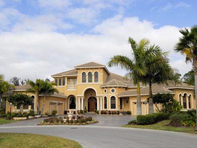 Florida mansion repaint