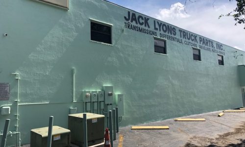 Jack Lyons Truck Parts Warehouse - Parking Lot