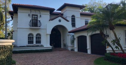 Residential Painting Project in Coral Gables, Florida ...