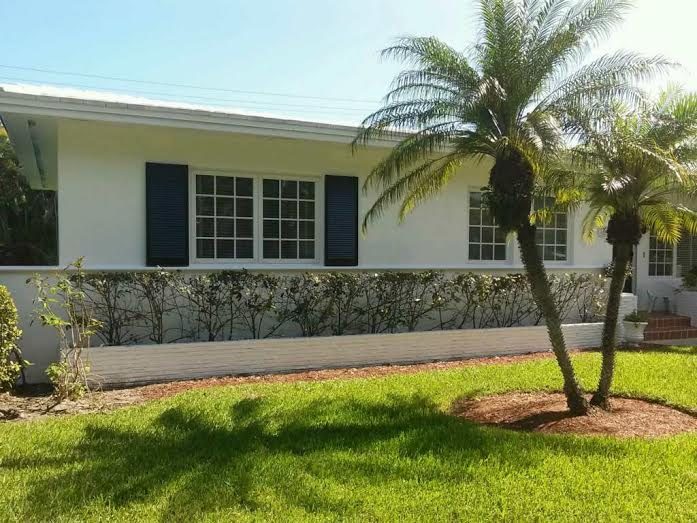 Coral Gables White Brick Exterior