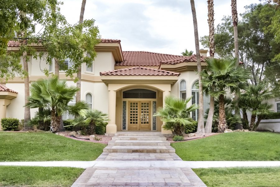 Freshly painted home in Miami