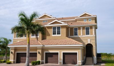 New painted town home