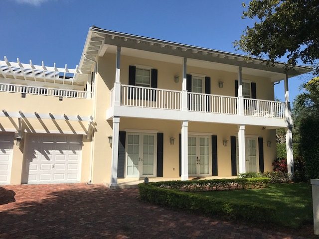 Yellow with column detail