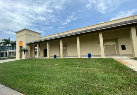 florida memorial college after exterior paint job