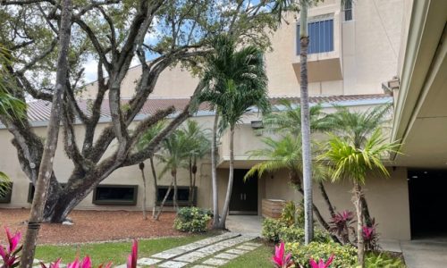 Central Courtyard Before