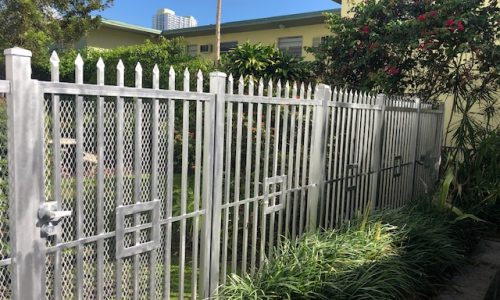 Brickell West Condominiums - Fence