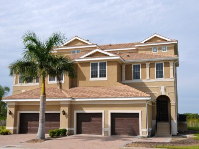 New painted town home