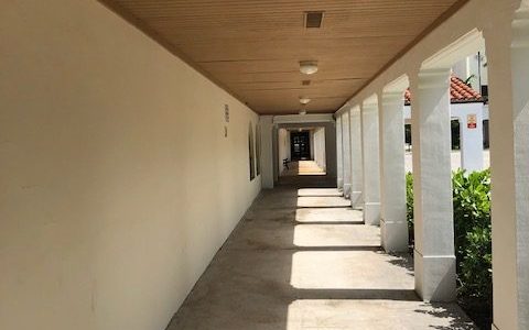 Commercial Painting - Church Columns