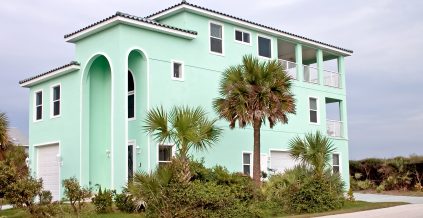 Mint Green Exterior