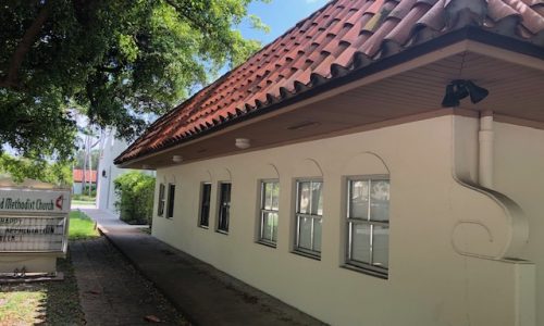 Commercial Painting - Church Window Trim