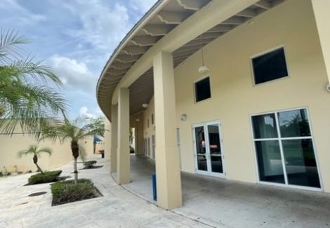 florida memorial college after exterior paint job