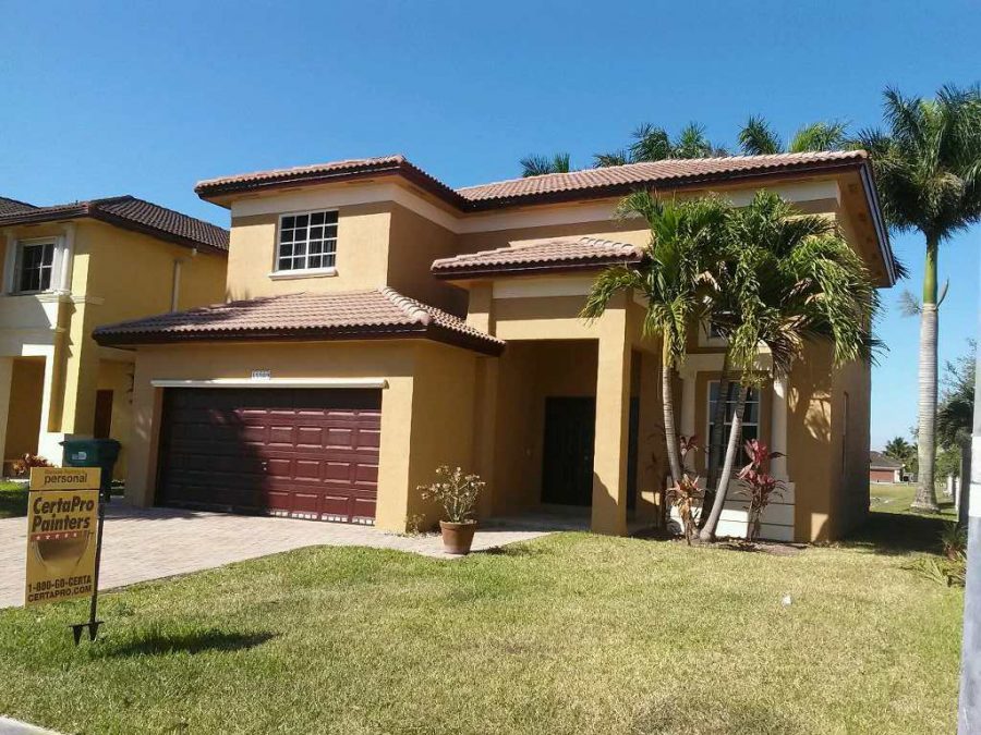 Residential Front Garage Exterior