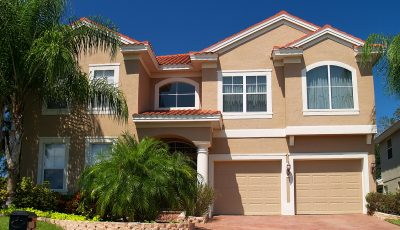 Prepped and painted residence