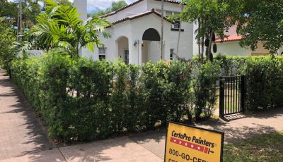 residential painting in coral gables