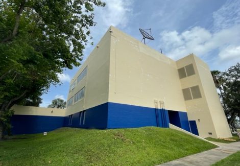 florida memorial college after exterior paint job