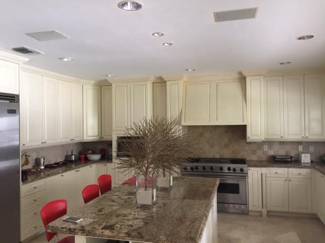 Kitchen Cabinet Painting Project