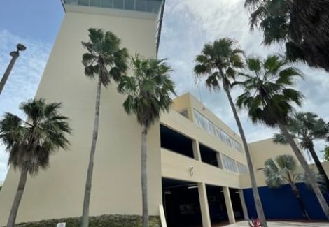 florida memorial college after exterior paint job