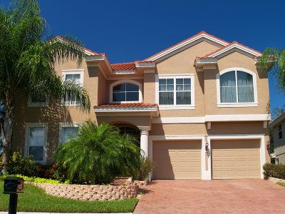 Prepped and painted residence