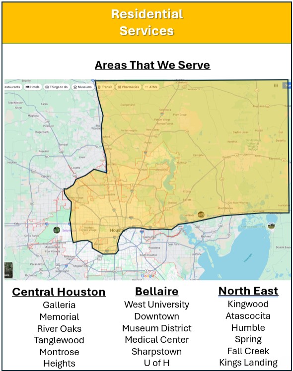 houston residential areas