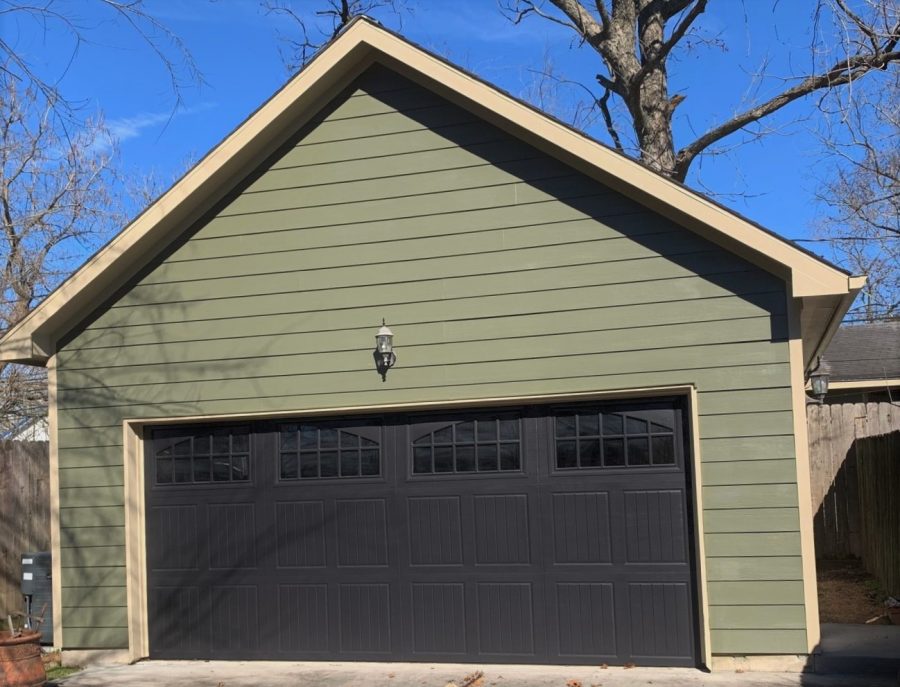 Residential Garage Exterior Painting