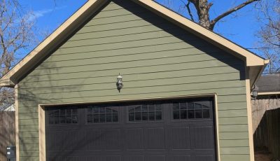 Residential Garage Exterior Painting