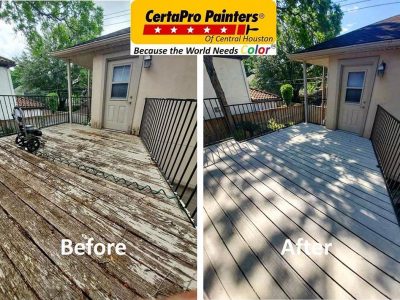 Houston Texas Professional Deck Painting and Repair