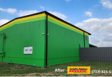 Commercial Painting Color Change - Houston, TX