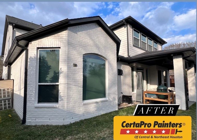 Residential Exterior painting services Houston