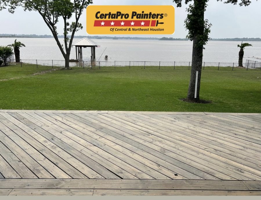 Deck Staining In Houston, TX