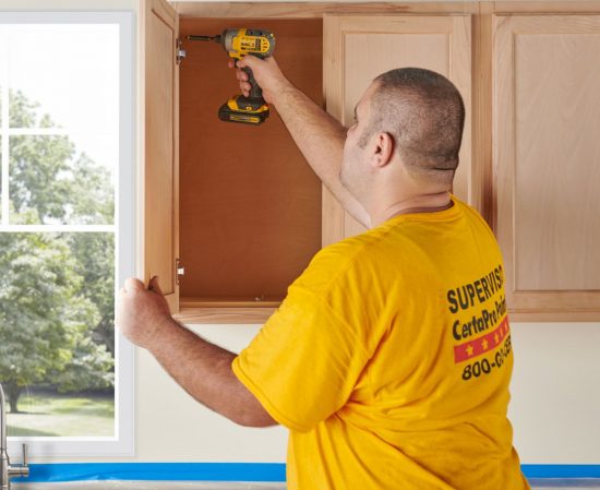 kitchen cabinet process
