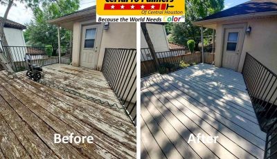 Houston Texas Professional Deck Painting and Repair