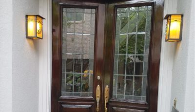 Exterior Residential Door Staining