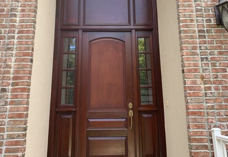 Repainted Front Door