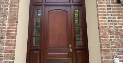 Repainted Front Door