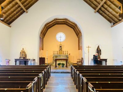 repainted church chapel in peapack and gladstone nj