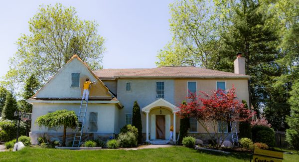 painting stucco process