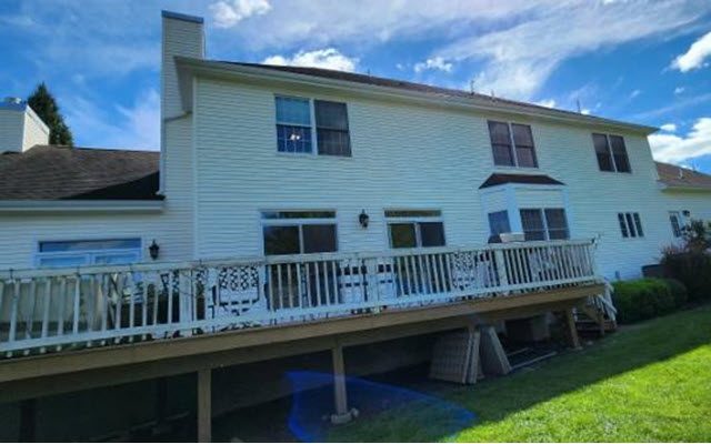 photo of repainted exterior of home in bridgetwater new jersey Preview Image 1