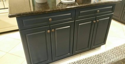 Refinished Kitchen Island