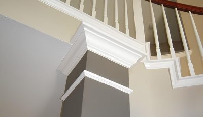 Crown Molding Painting Project for San Antonio Homeowner