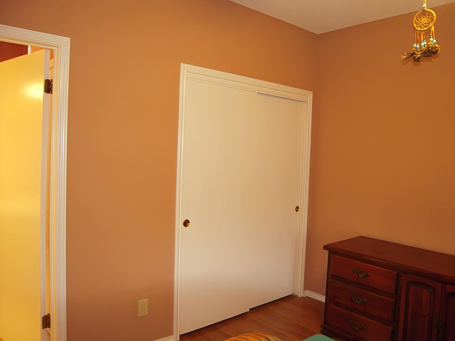Warm Orange Bedroom in NW San Antonio, TX