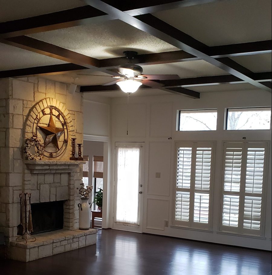 Ceiling, Walls, and Crown Molding Painting