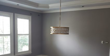 Interior Dining Room Painting Project
