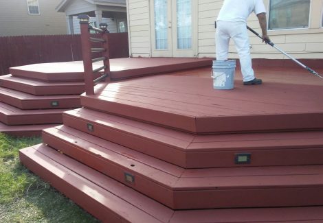 Deck Staining & Power Wash in Spring Branch, TX