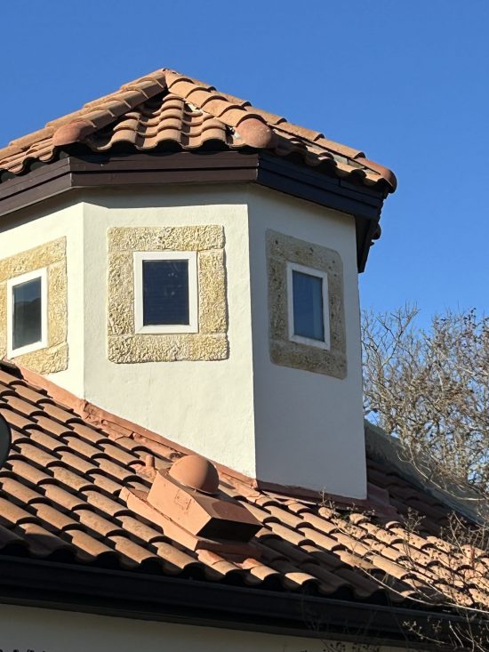 white painted missionstyle house exterior