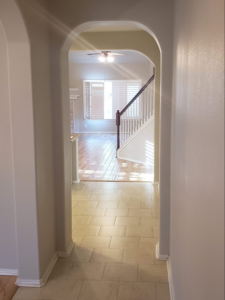 Interior Hallway Freshly Painted