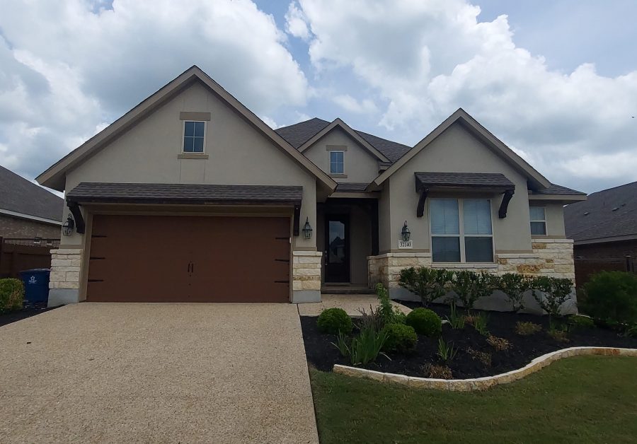 Stone Oak Home Exterior